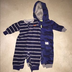 Carter’s fleece one piece outfit